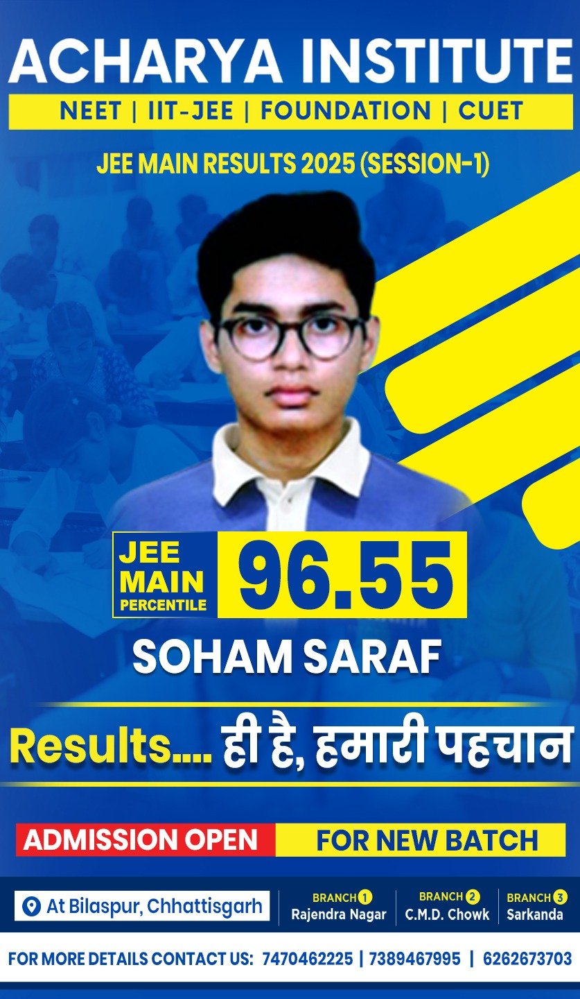 JEE MAINS 2025 (session-1) Results — 13