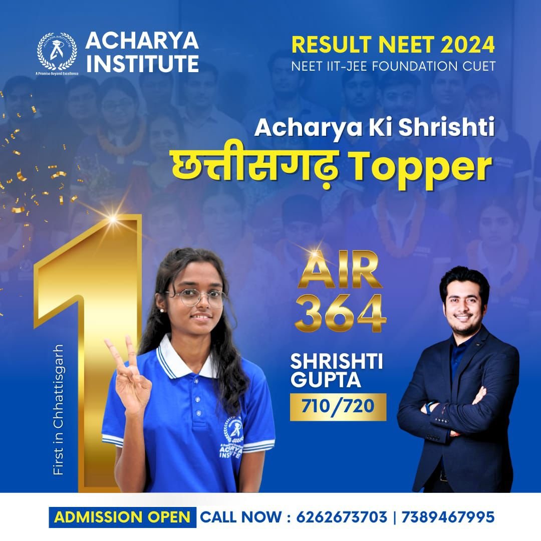 NEET Results 2024 of ACHARYA — 5