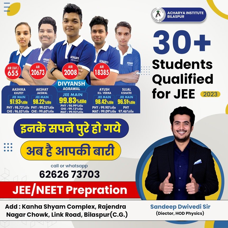 IIT-JEE Preparation — 1