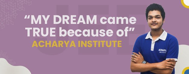 Acharya Institute banner 2