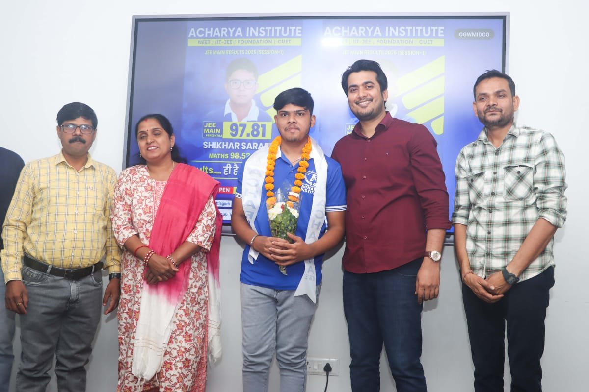 JEE Main 2025 में शानदार सफलता! — 20
